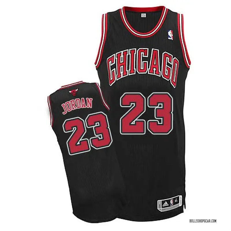 Adidas Chicago Bulls Authentic Black Michael Jordan Alternate