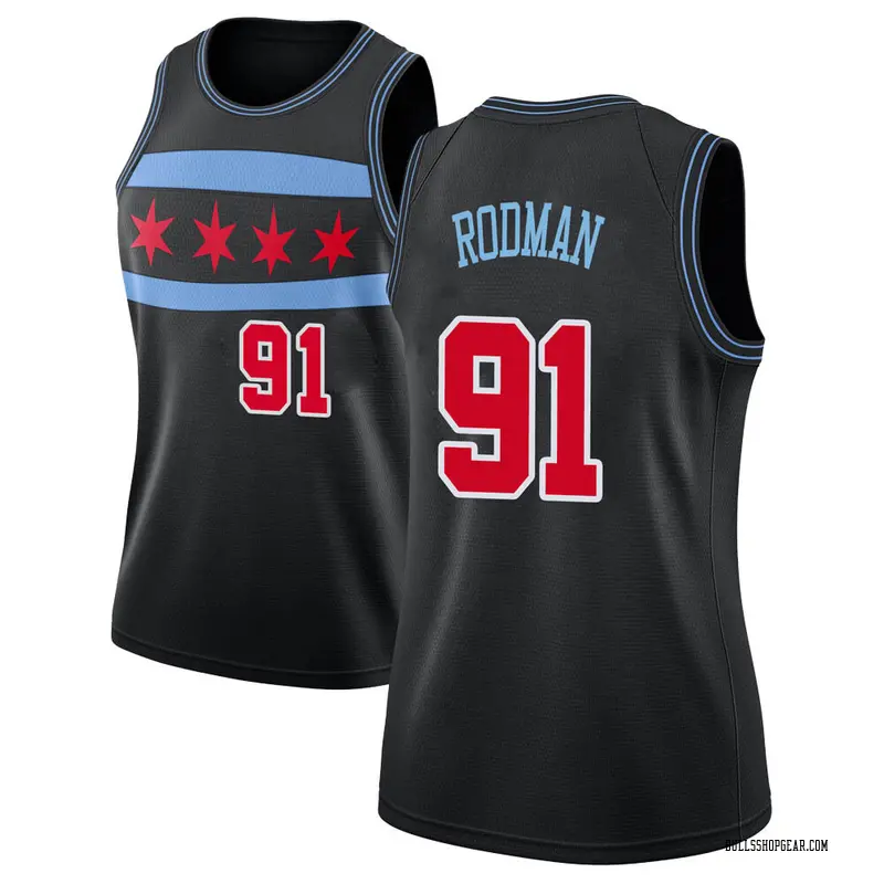 black dennis rodman jersey