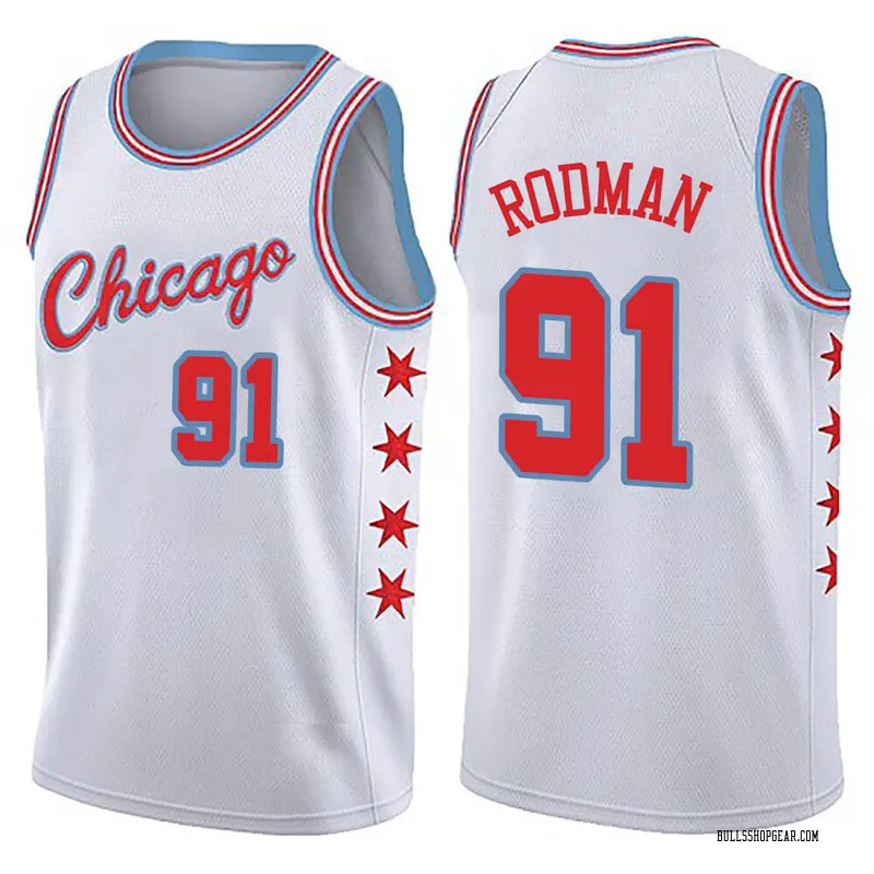 rodman jersey white