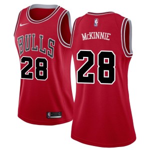 Chicago Bulls Swingman Red Alfonzo McKinnie Jersey - Icon Edition - Women's
