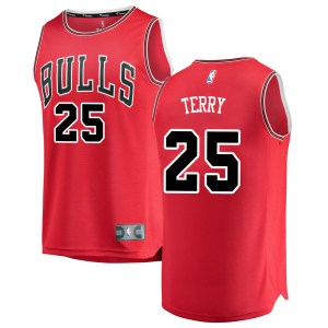 Chicago Bulls Swingman Red Dalen Terry Jersey - Icon Edition - Men's