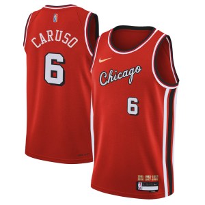 Chicago Bulls Swingman Red Alex Caruso 2021/22 City Edition Jersey - Youth
