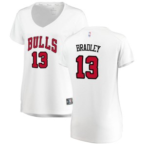 Chicago Bulls White Tony Bradley Fast Break Jersey - Association Edition - Women's
