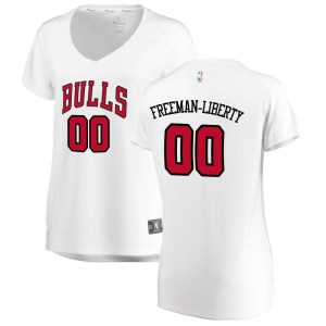 Chicago Bulls Fast Break White Javon Freeman-Liberty Jersey - Association Edition - Women's