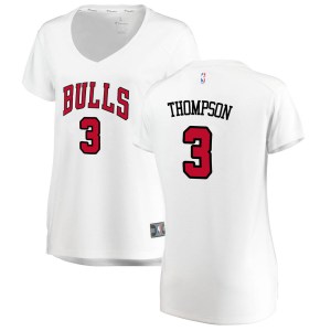 Chicago Bulls Fast Break White Tristan Thompson Jersey - Association Edition - Women's