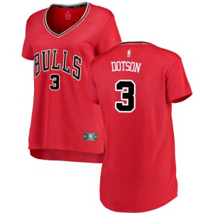 Chicago Bulls Swingman Red Devon Dotson Jersey - Icon Edition - Women's