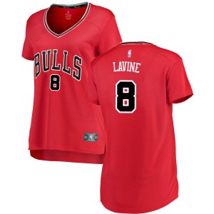 Chicago Bulls Swingman Red Zach LaVine Jersey - Icon Edition - Women's