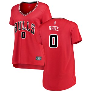 Chicago Bulls Swingman White Coby White Red Jersey - Icon Edition - Women's