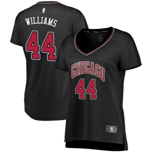 Chicago Bulls Black Patrick Williams Fast Break Jersey - Statement Edition - Women's