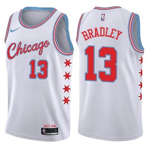 Chicago Bulls Swingman White Tony Bradley Jersey - City Edition - Youth