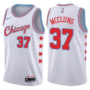 Chicago Bulls Swingman White Mac McClung Jersey - City Edition - Youth