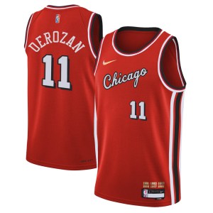 Chicago Bulls Swingman Red DeMar DeRozan 2021/22 City Edition Jersey - Men's
