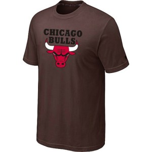 Chicago Bulls Brown Big & Tall Short Sleeve T-Shirt - - Men's