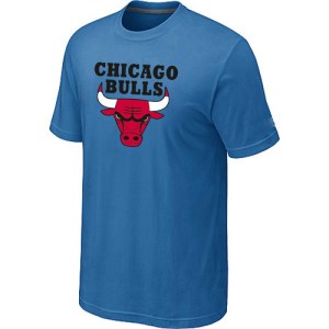 Chicago Bulls Light Blue Big & Tall Short Sleeve T-Shirt - - Men's