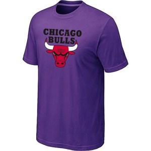 Chicago Bulls Purple Big & Tall Short Sleeve T-Shirt - - Men's
