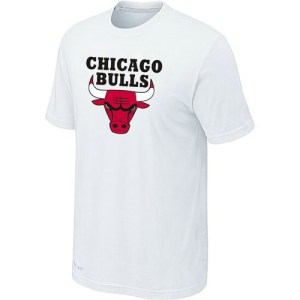 Chicago Bulls White Big & Tall Short Sleeve T-Shirt - - Men's