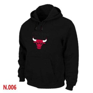 Chicago Bulls Red Pullover Hoodie - - Men's