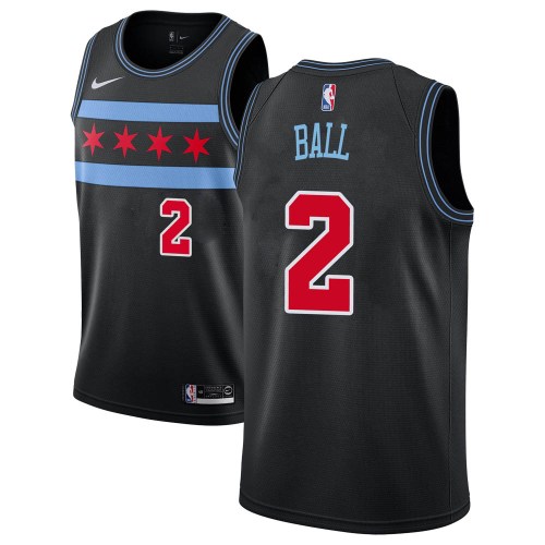 lonzo ball bulls jersey city edition